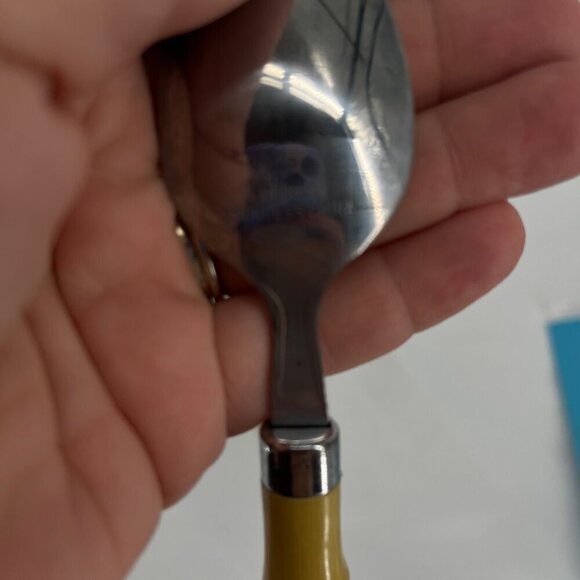 Vintage‎ Windsor Stainless Steel & Bamboo Handle Flatware Set - Picture 4 of 4